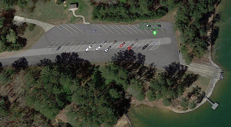 stamp creek (Boat Ramp at Lake Allatoona)