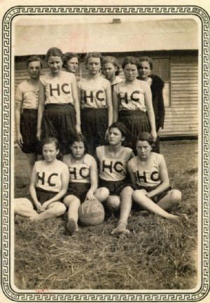1934 Herren's Chapel Girls Basketball Team