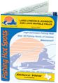 Lyndon B Johnson and Marble Falls, Texas  Waterproof Map (Fishing Hot Spots)