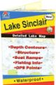 Lake Sinclair, Georgia  Waterproof Map (Fishing Hot Spots)