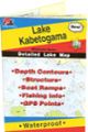 Kabetogama, Minnesota Waterproof Map (Fishing Hot Spots)